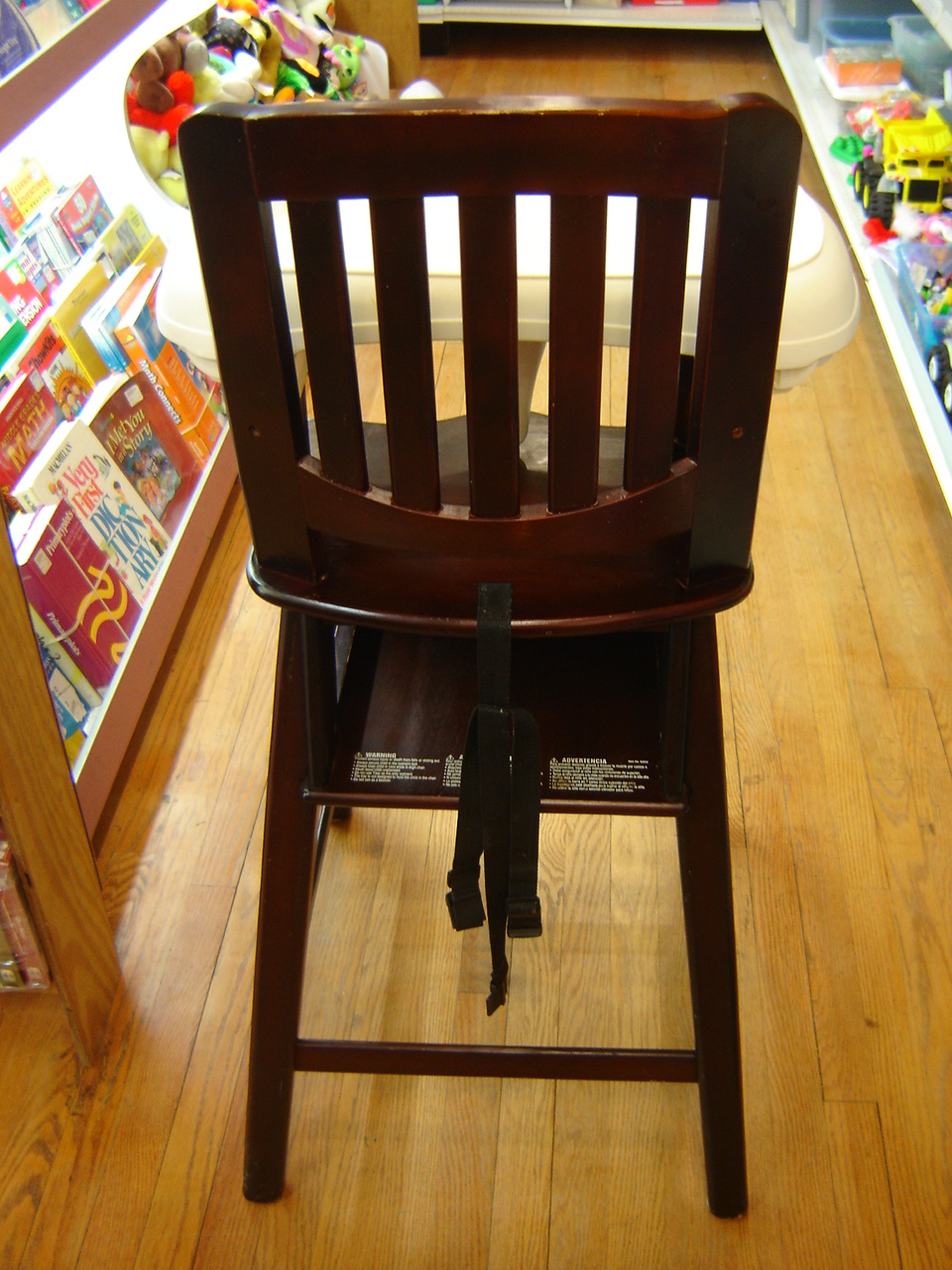 Eddie Bauer Wooden High Chair with Tray eBay