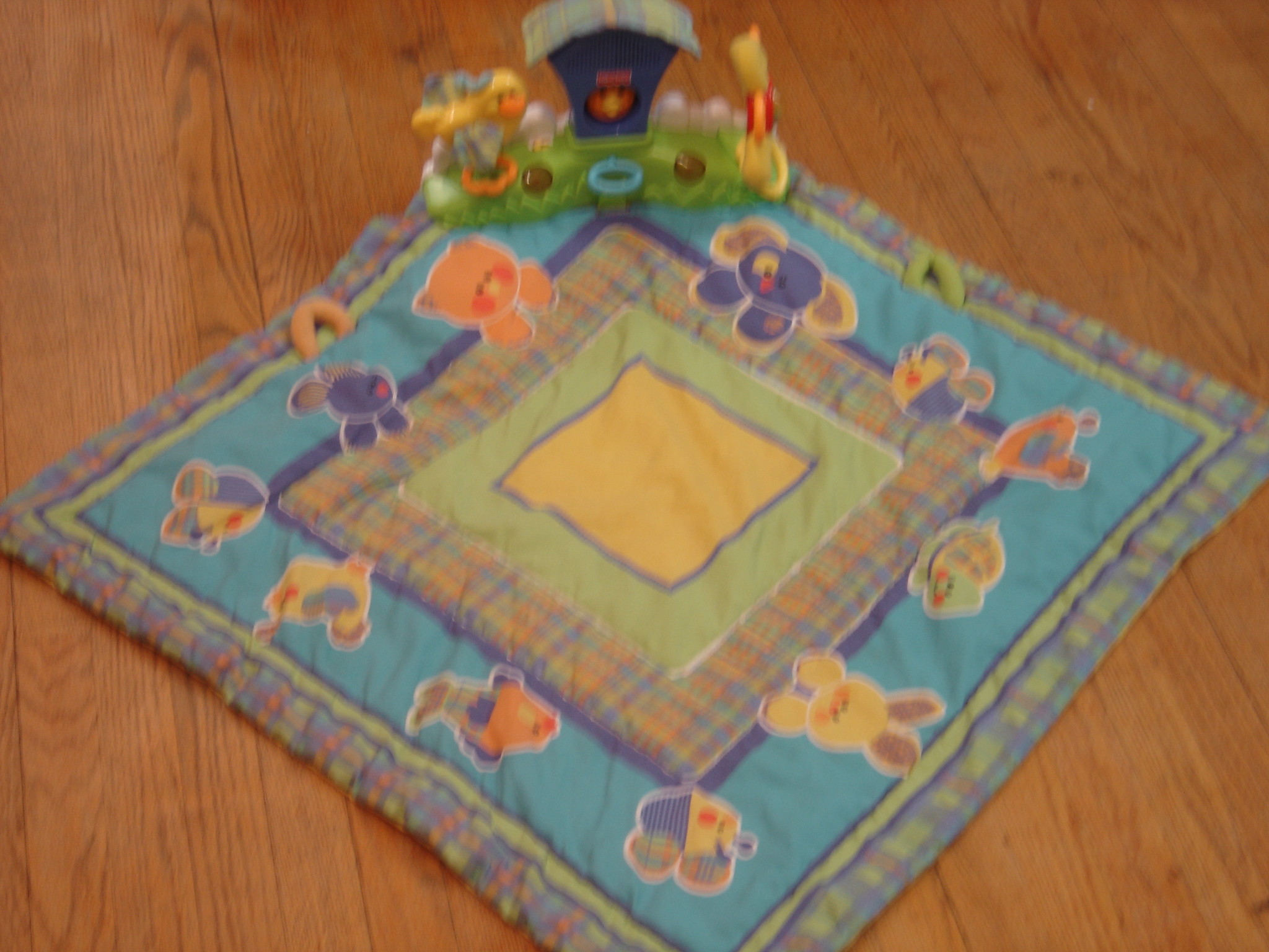 Fisher Price Animal Play Mat with Interactive Toys