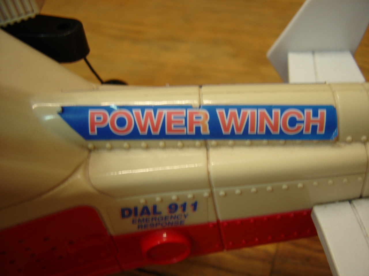 Tonka Rescue Power Winch Helicopter Red and White