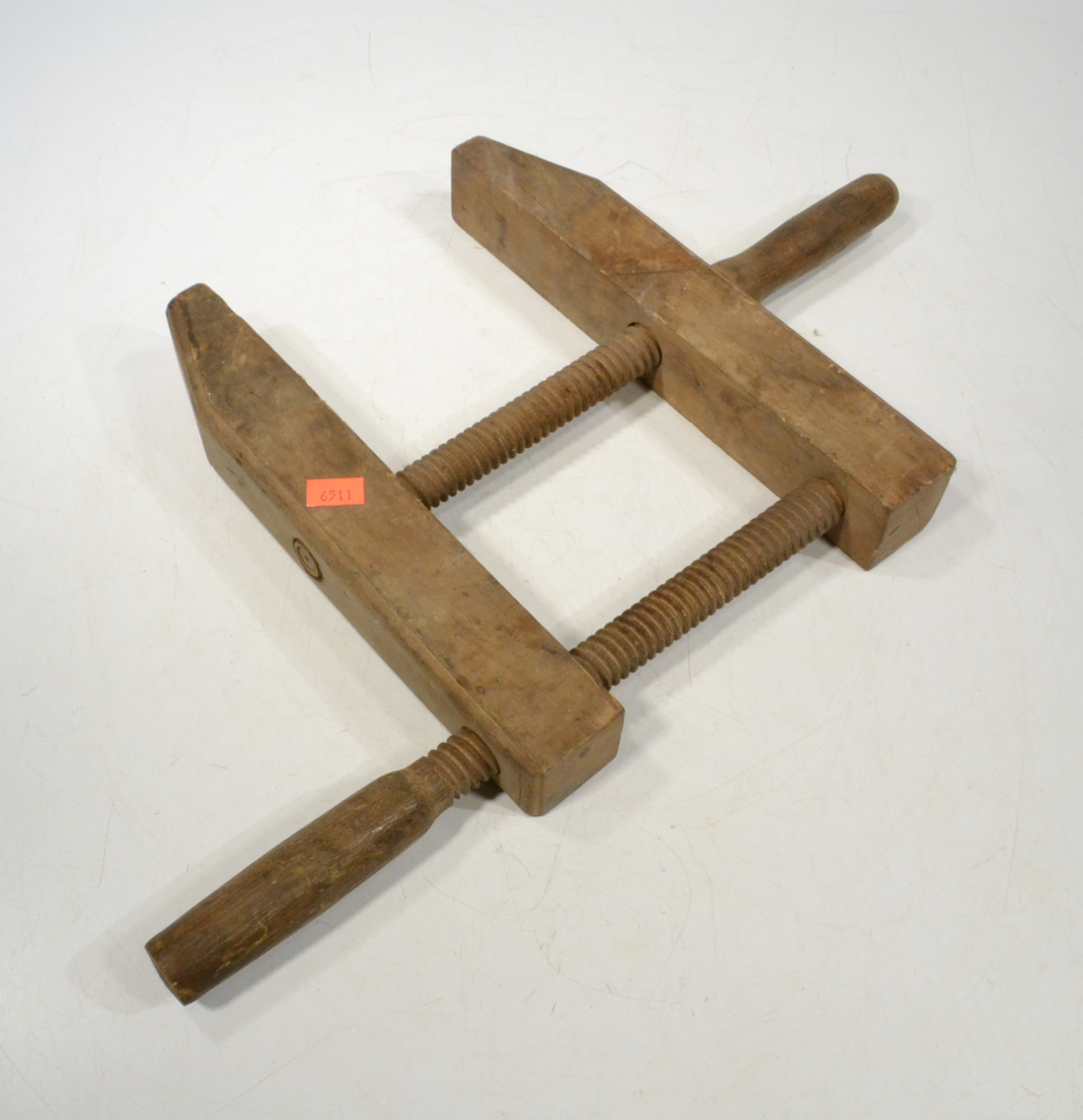 Antique AllWooden Parallel Clamp 651122 eBay