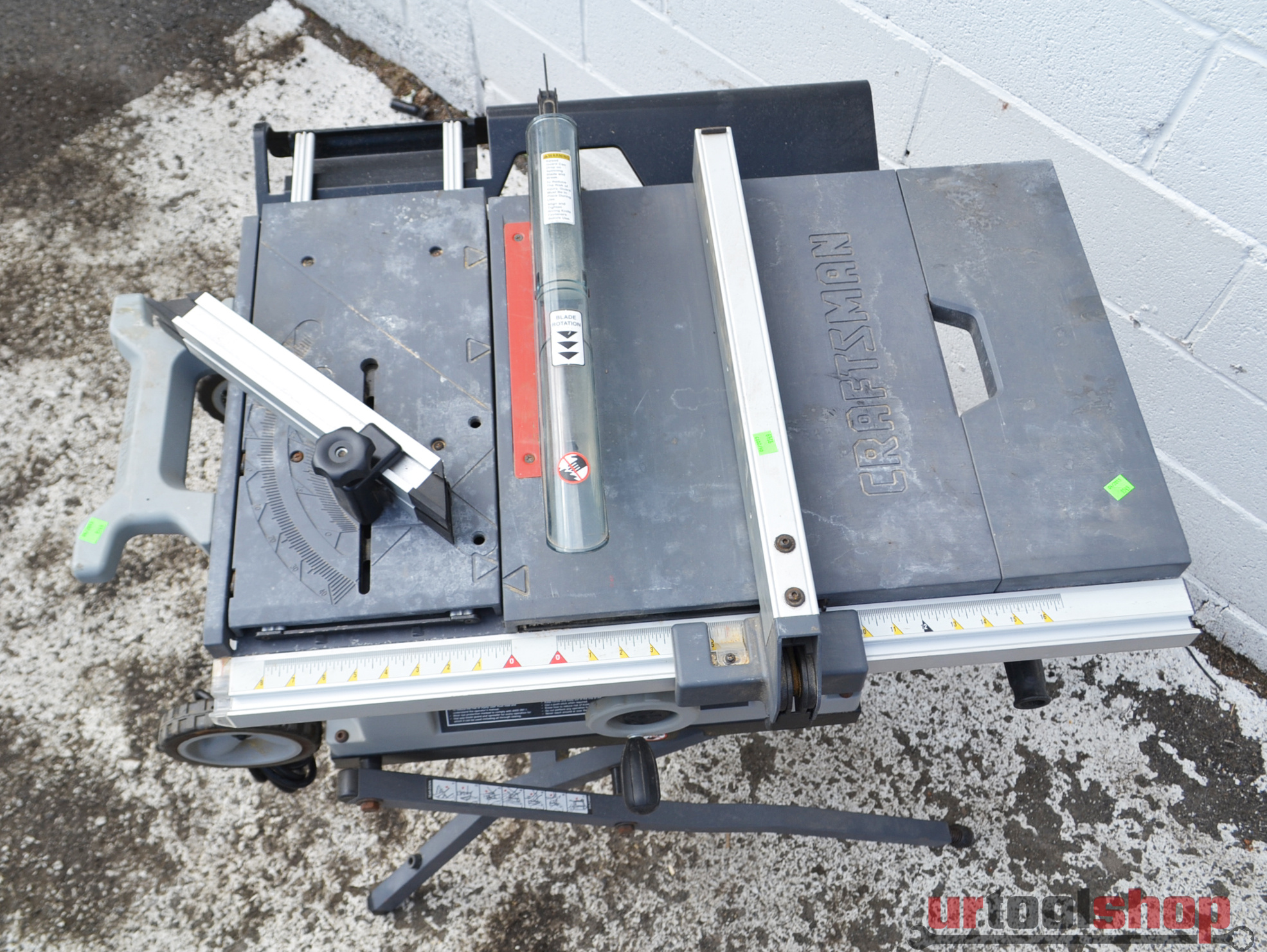  Craftsman 10inch Portable Table Saw Model 315.218060 95491 eBay