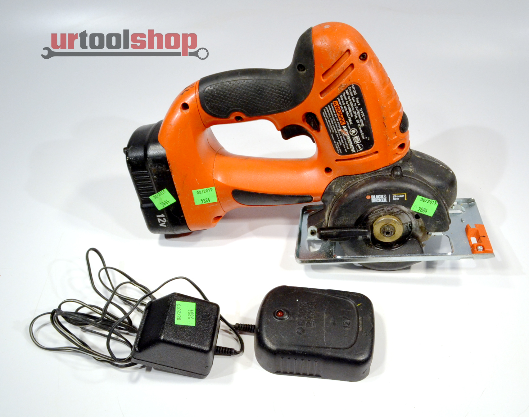 Black & Decker MT1203 Cordless Multitool with Circular Saw Attachment