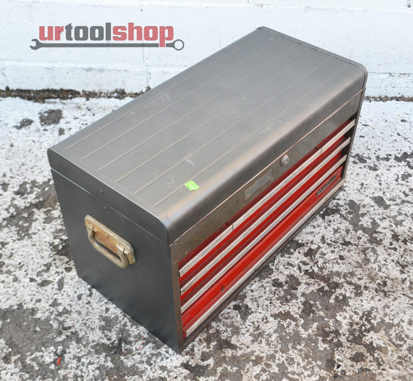 Vintage Craftsman 6 Drawer Top Box Tool Chest Grey Red 9572189 eBay