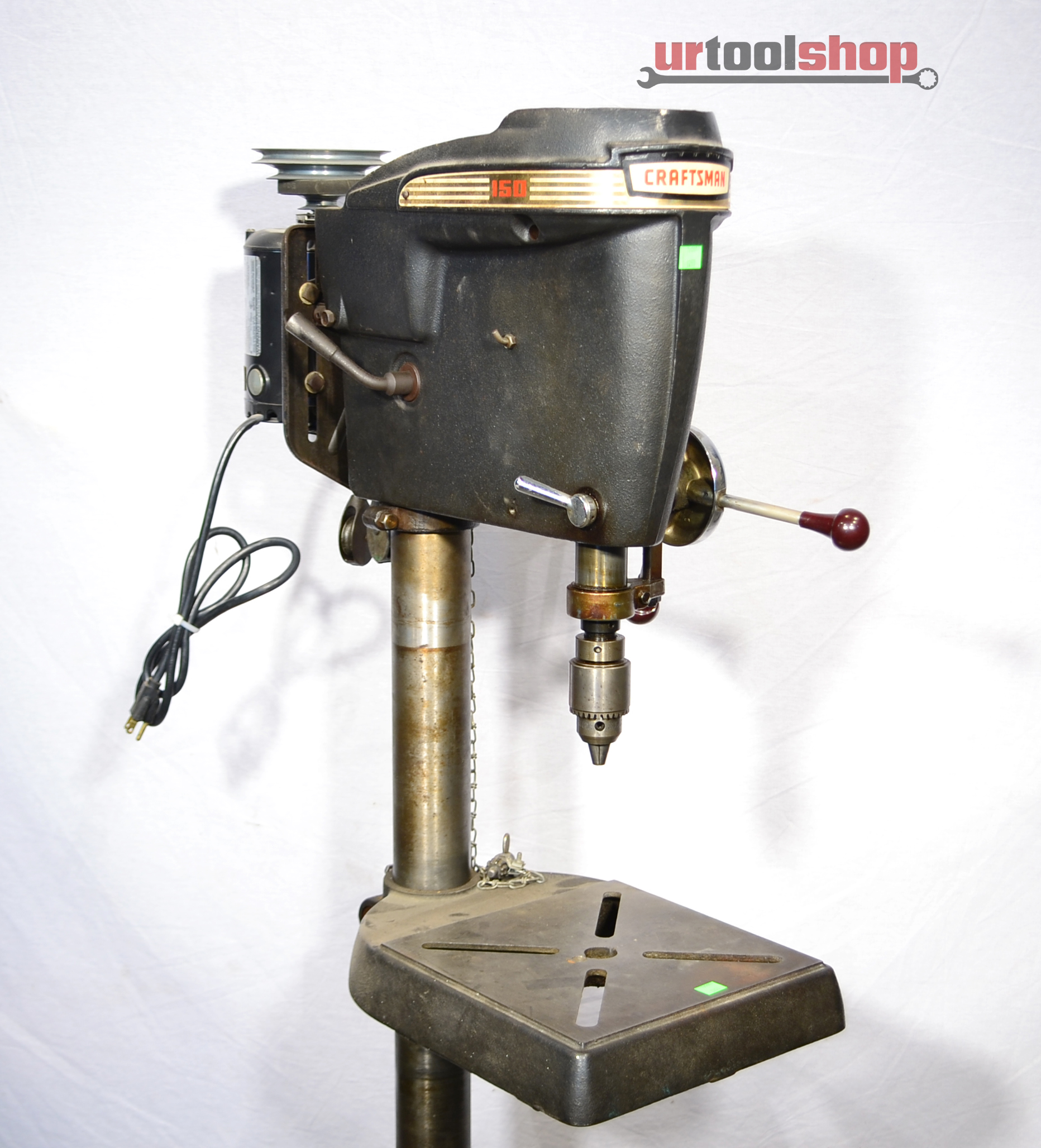 Vintage Sears Craftsman 150 floor Drill Press 113.24511 9233 eBay