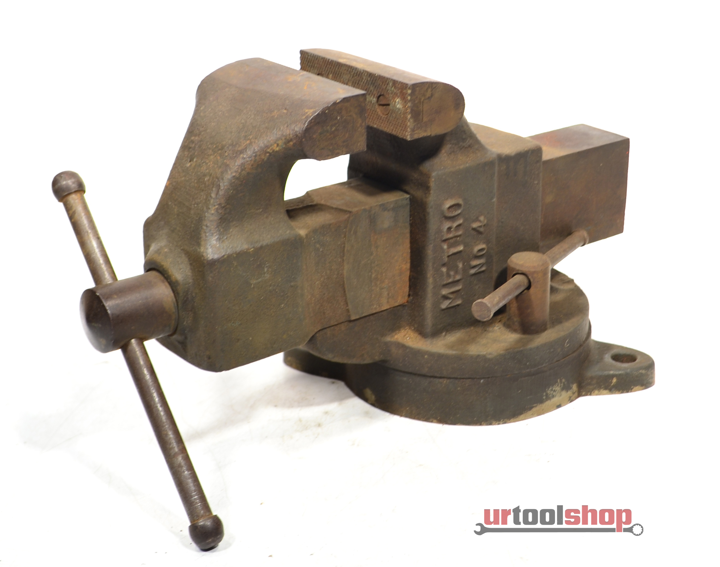 Vintage Metro Bench Vise No. 4 923321 eBay