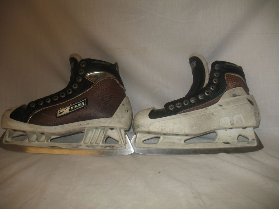 Used Size 6.5 D Bauer One95 Ice Hockey Goalie Skates eBay