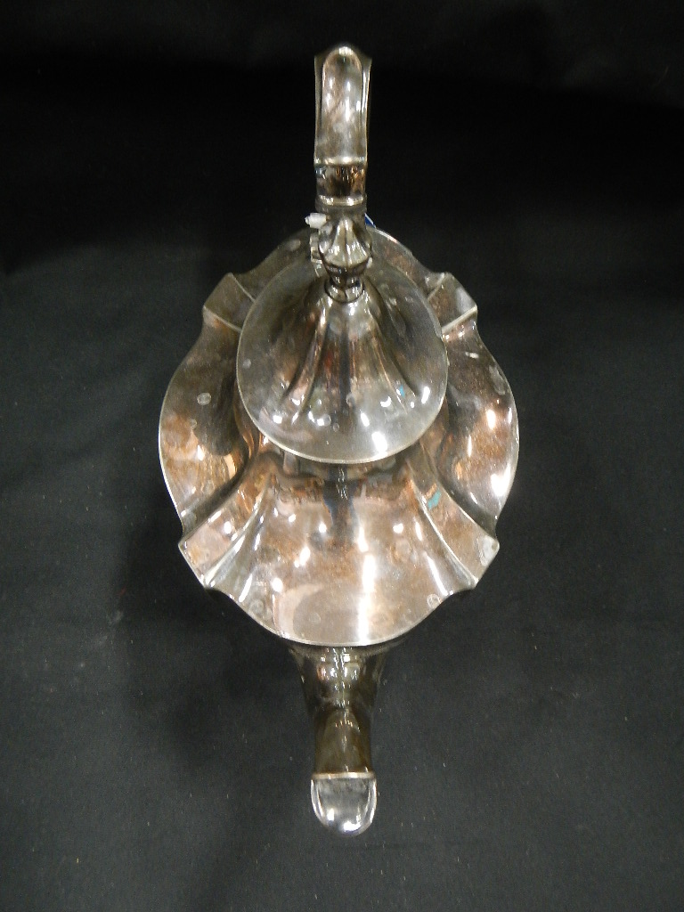 Vintage Wallace Bros Silver Co. Silver Plated Tea Pot Silverplate