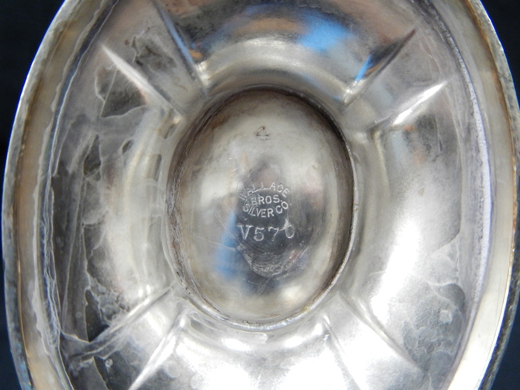 Vintage Wallace Bros Silver Co. Silver Plated Tea Pot Silverplate